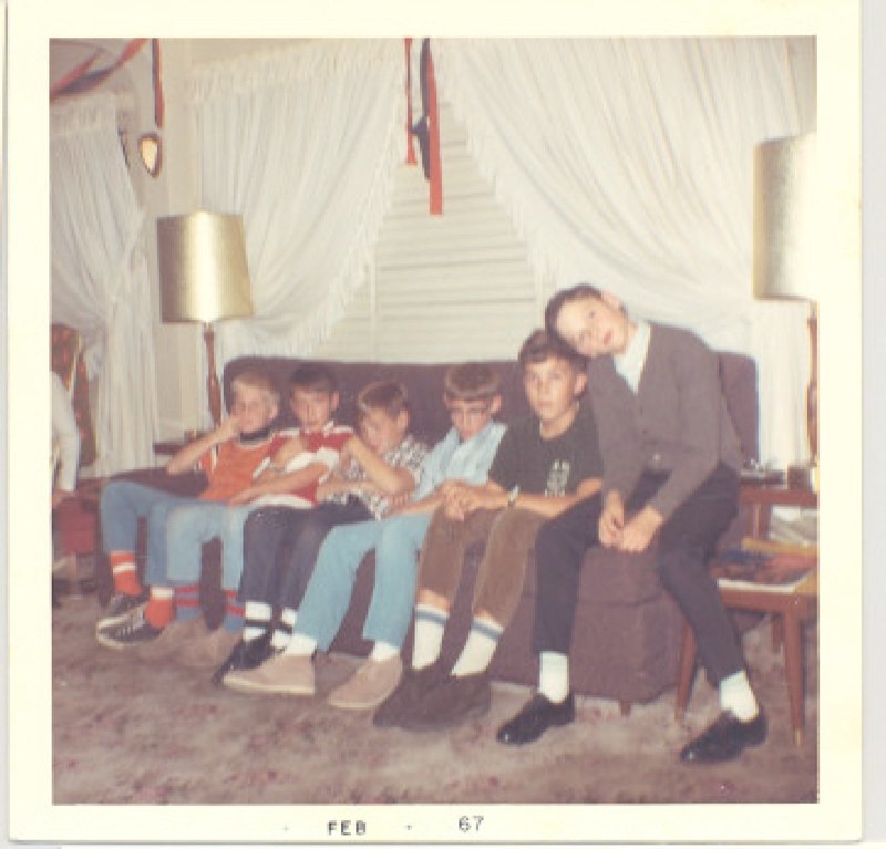  from left: Hildahl, Leverenz, Bakker, Cunningham, Woodridge, Barker 