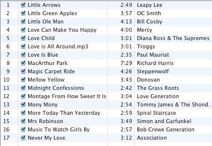  8th Grade Playlist 004 